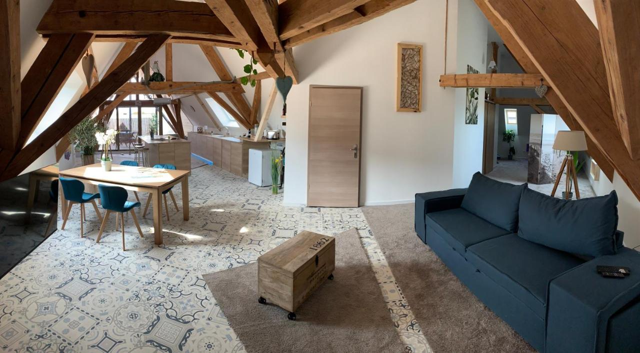 Apartamento Nid De Cigogne Illhaeusern Exterior foto